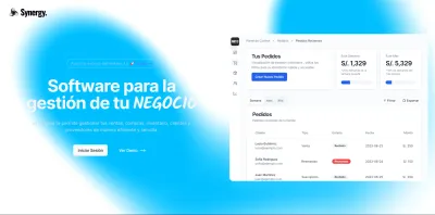 Dashboard de Sinergy MKY