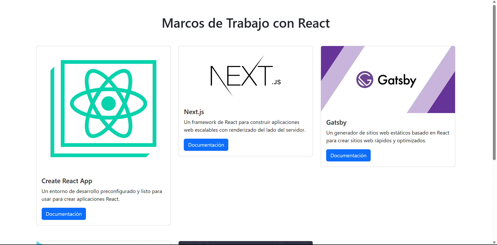 Screenshot de Semana 7 de Desarrollo Aplicaciones Web